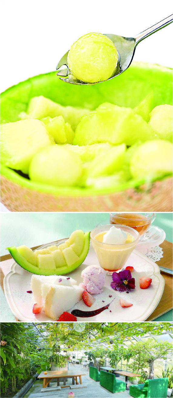 名倉メロン農場
Fruit cafe NiJi（フルーツカフェ ニジ）