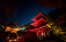025_油山寺_ライトアップ